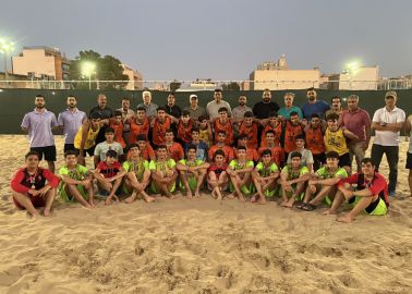 پایان مسابقات هندبال ساحلی پسران استان اصفهان